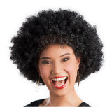 Boland paryk afro sort voksen