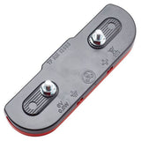 Trelock Carriage Light LS613 Duo Flat - 50 mm (Montering Pack)