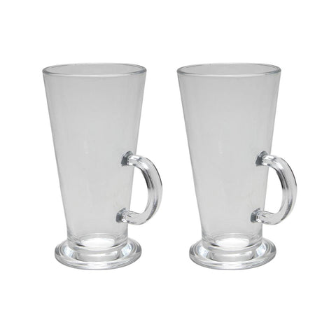Svenska living latte machiato glas sæt 2 stk 280ml
