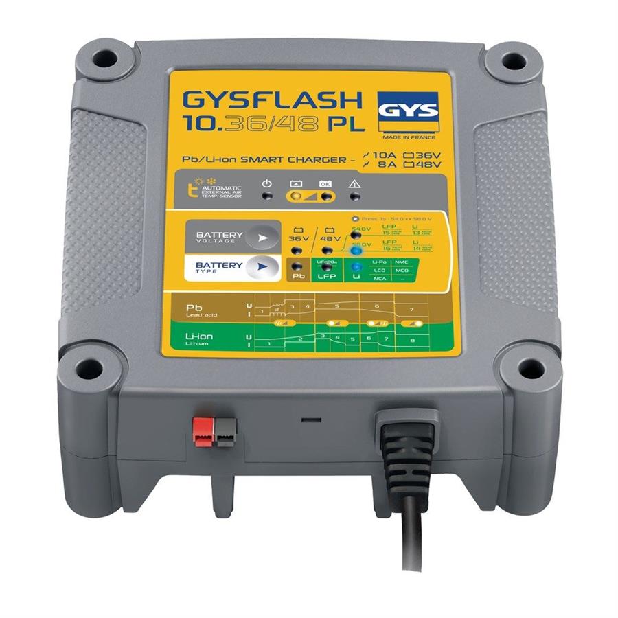 Gys flash batterioplader 10a 36 48v