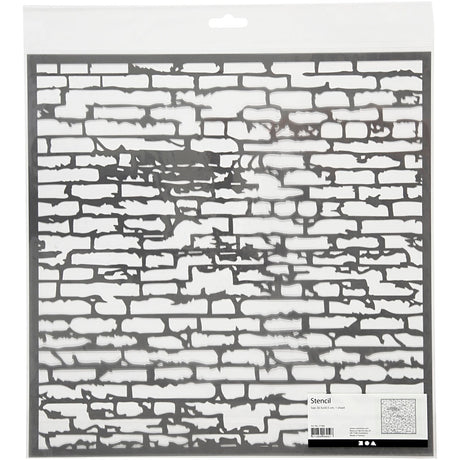 Https: www.cchobby.nl skabelon-sten-væg-dimensioner-30-5x30-5-cm-tykkelse-0-31-mm-1-ark