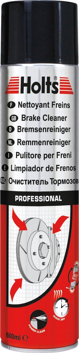 Holts spray bremserens 600 ml