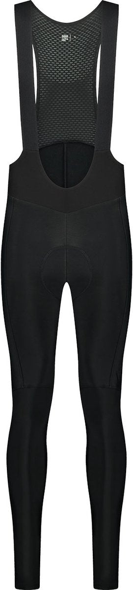 Bbb cycling thermal essence lange fietsbroek heren met zeem en bretels - thermo wielrenbroek - fiets broek winter - zwart - maat m - bbw-441 m
