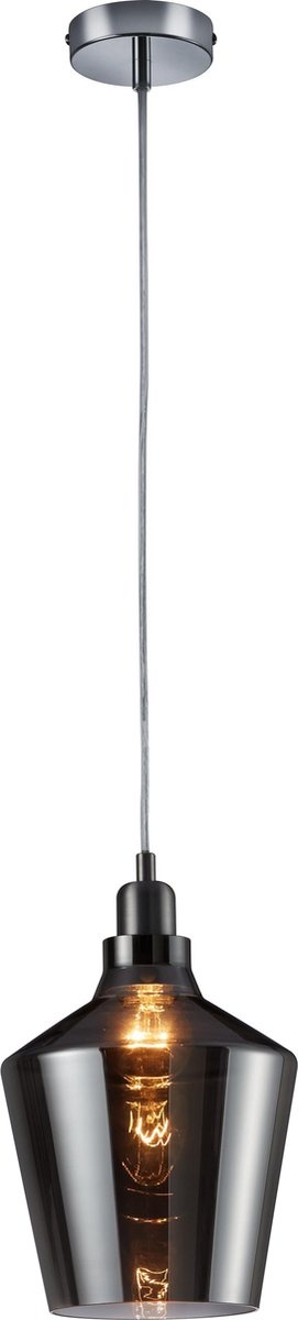 Trio calais - hængelampe - aluminium - ekskl. 1x e27 60w