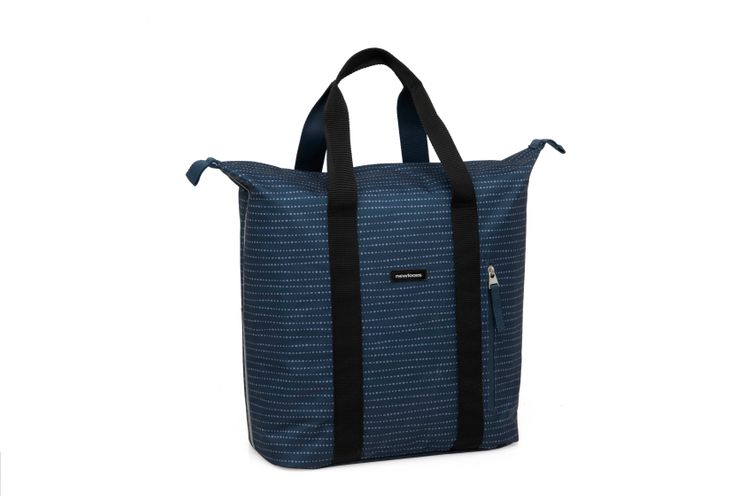 Ny looxs blå cykelpose - shopper 24L