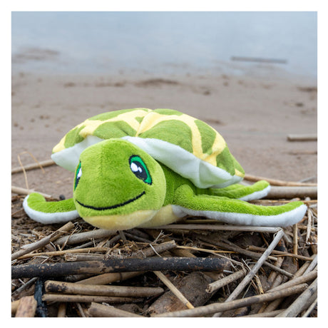 Tactic save the sea turtle konna – bæredygtigt krammetøj 20x10x7 cm – lavet af 4-7 genbrugte PET-flasker – inklusive adoptionscertifikat – pædagogisk legetøj fra 0 år – økologisk plys – 100 % genanvendeligt – beskyt havet – med gratis app