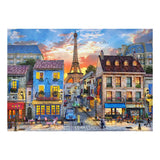 Castorland streets of paris – puslespil – 500 brikker – satin finish – perfekt pasform – europæisk kvalitet