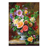 Castorland puslespil blomster i vase, 500 stk.