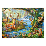 Castorland puslespil skovliv, 500 stk.