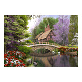 Castorland River Cottage – puslespil – 1.000 brikker – satin finish – perfekt pasform – Europæisk kvalitet