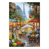 Castorland spring flowers paris – puslespil – 1.000 brikker – satin finish – perfekt pasform – europæisk kvalitet