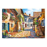 Castorland rue de village – puslespil – 1.000 brikker – satin finish – perfekt pasform – europæisk kvalitet