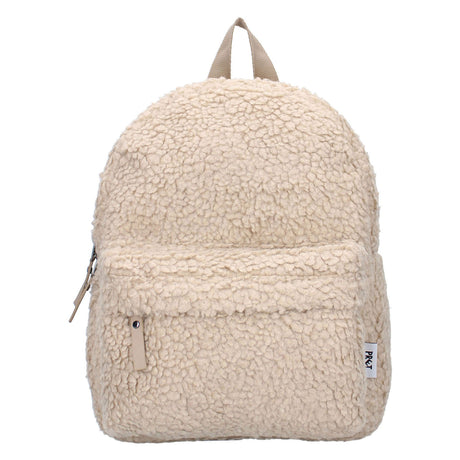 Vadobag rygsæk sjov være blød og venlig teddy beige