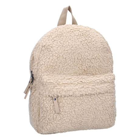 Vadobag rygsæk sjov være blød og venlig teddy beige