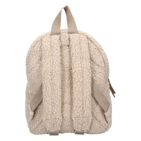 Vadobag rygsæk sjov være blød og venlig teddy beige