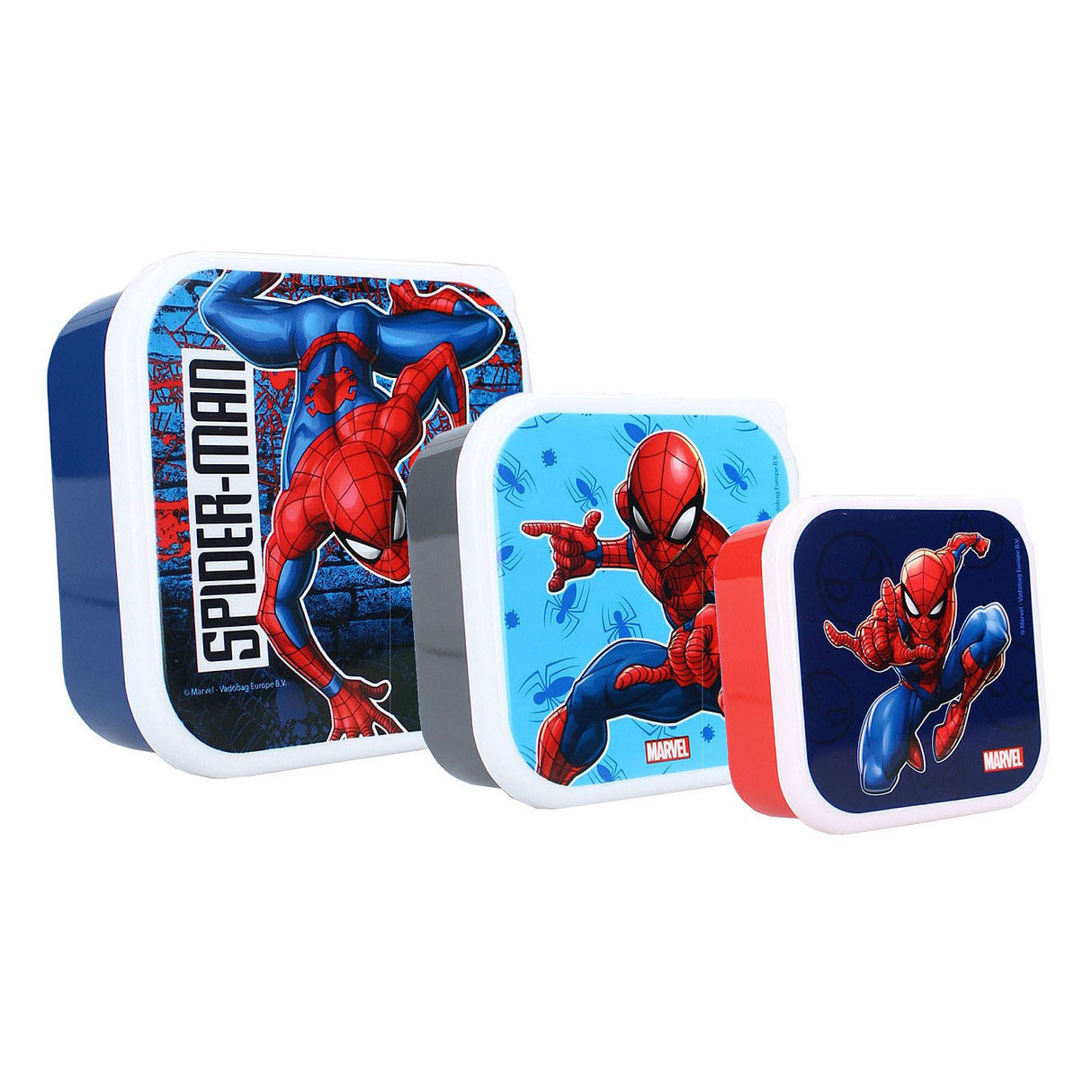 Vadobag Snackbox 3i1 Spider-Man Lad os spise