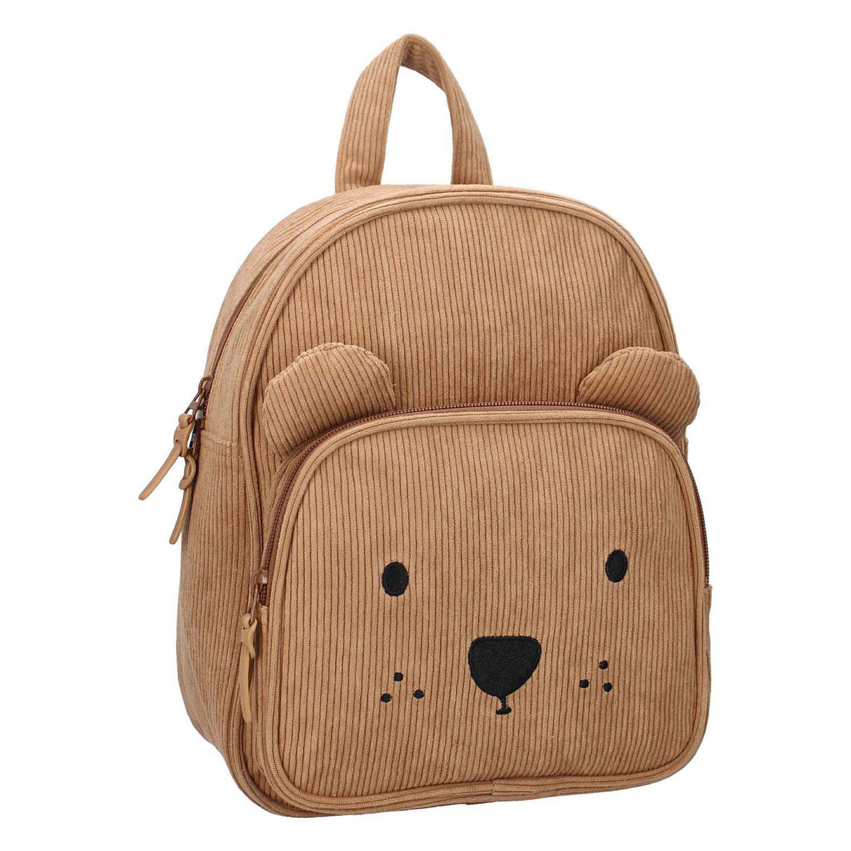 Kidzroom rygsæk porto beary excited brown