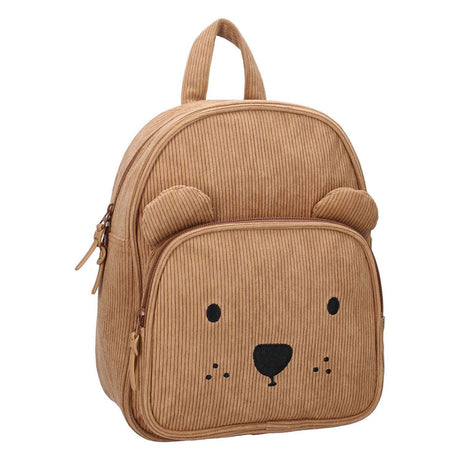 Kidzroom rygsæk porto beary excited brown