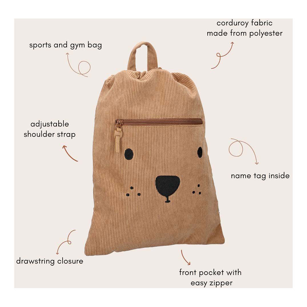 Kidzroom gymnastiktaske prag beary begejstret