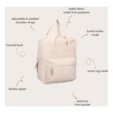 Kidzroom rygsæk berlin soft whispers beige