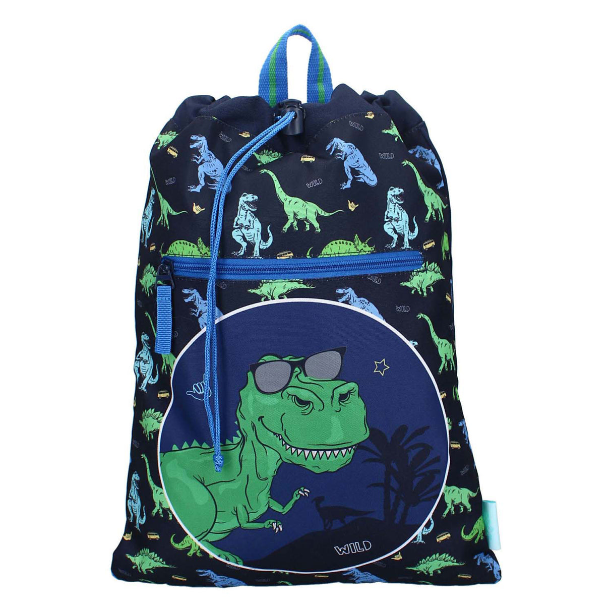 Vadobag sjov gymnastiktaske happy go lucky dino