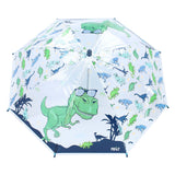 Vadobag sjov paraply regnfulde dage dino