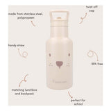 Kidzroom drikkeflaske søde slurke bamse, 350ml