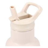 Kidzroom small talk - skolekop og drikkedunk - 350ml - rustfrit stål - fly - beige