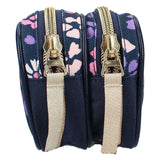 Milky kiss wildflower penalhus - 9 x 22 x 8 cm - lilla - blomster