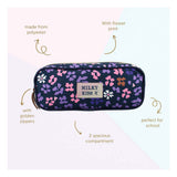 Milky kiss wildflower penalhus - 9 x 22 x 8 cm - lilla - blomster