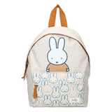 Vadobag Miffy rygsæk fuld af sjov beige