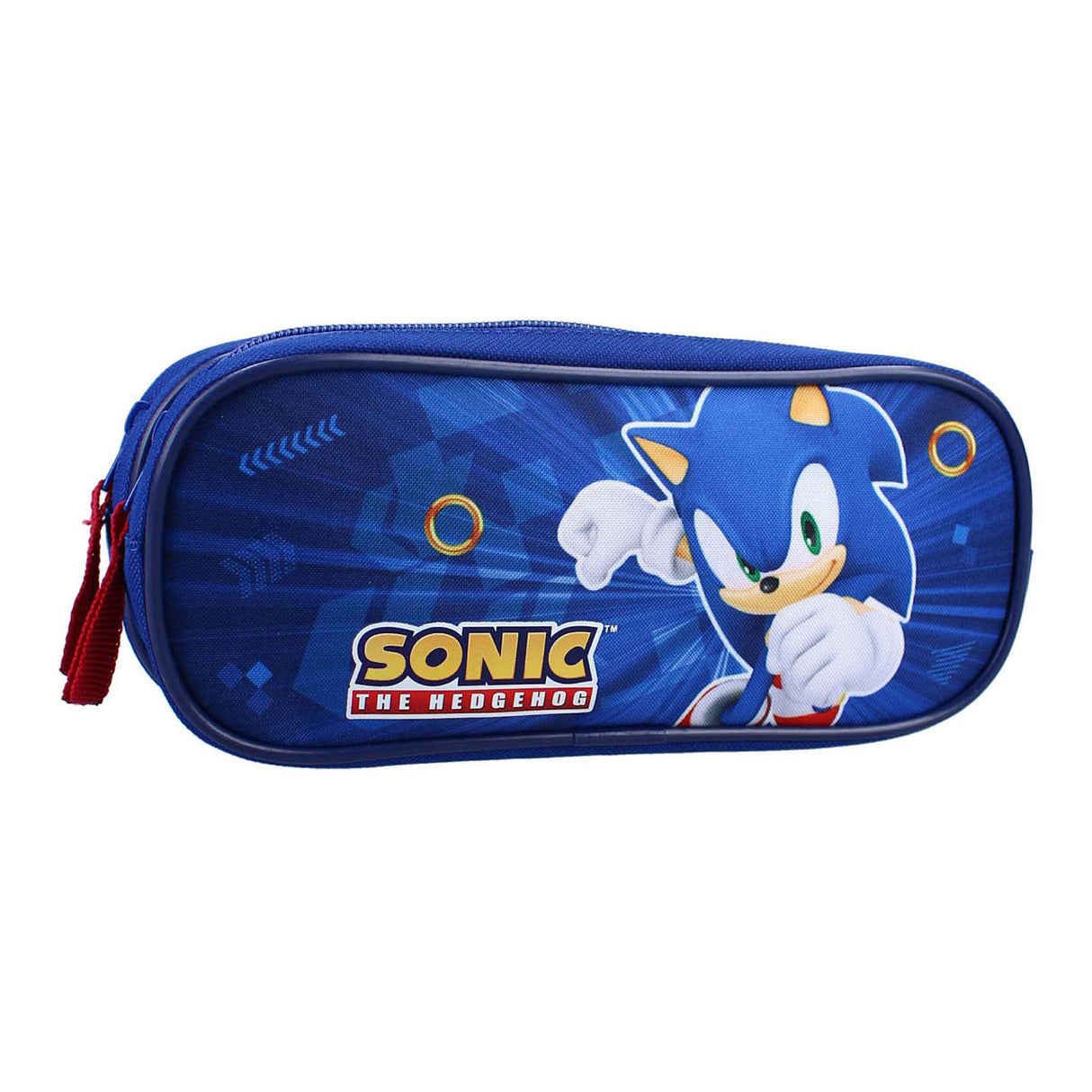 Vadobag sonic stadig ustoppelig etui, 2 rum - blå