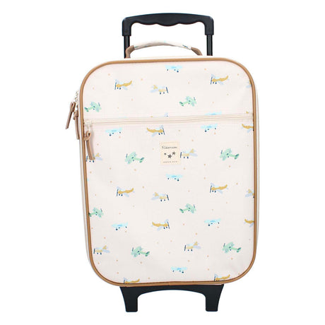 Kidzroom trolley kuffert small talk - flyvemaskiner