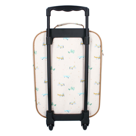 Kidzroom trolley kuffert small talk - flyvemaskiner