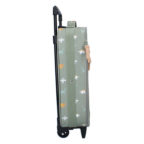 Kidzroom trolley kuffert small talk - dinosaur