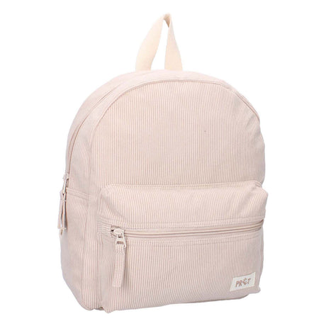 Vadobag sjov rygsæk ryg og række - beige
