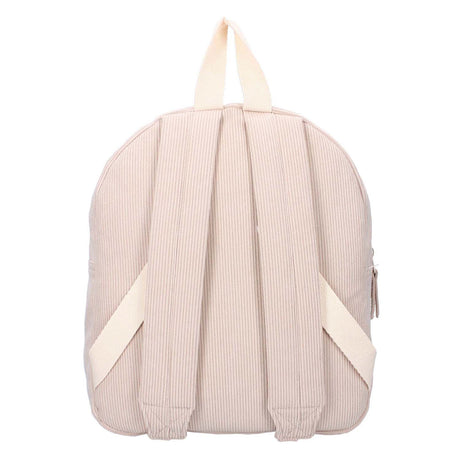 Vadobag sjov rygsæk ryg og række - beige
