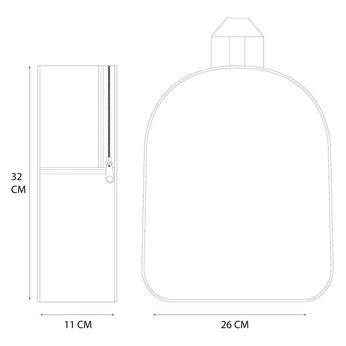 Vadobag stitch rygsæk 3d simpelthen speciel