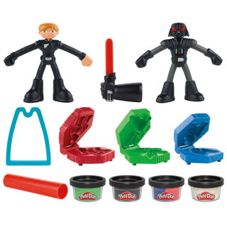 Play-doh star wars med lyssværd - bondens ler