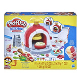 Play-doh pizzaovn legesæt - modellervoks - inklusiv 6 gryder - håndværk til børn