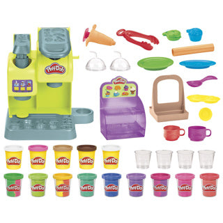 Playdoh rainbow shimmer cafe legesæt