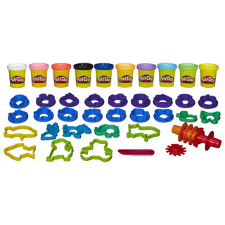 Playdoh stempel og form værktøjssæt | 4 stk