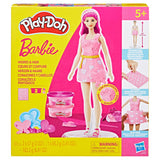 Play-doh sæt af Barbie dukke hjerter og hår - modellervoks