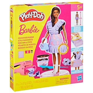 Play-doh barbie fashionista flæser - 2 lerpotter