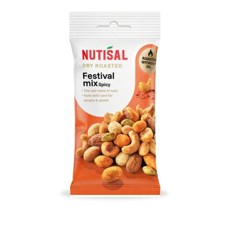Nutisal tørristet festivalmixpose (14x 60 gr)