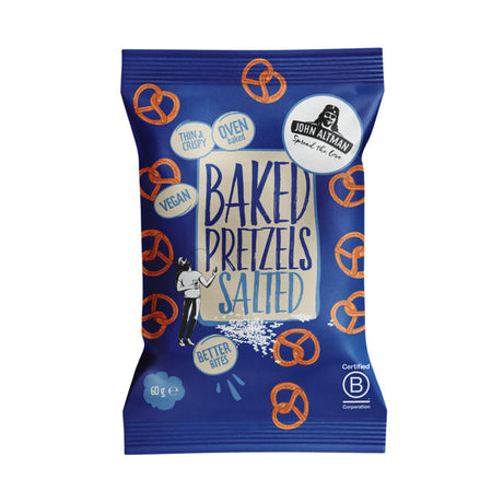 John altman baked pretzels mini zak (12x 60gr)