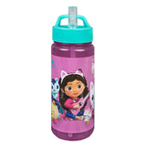 Umærket uden mærke Gabby #039; S Dollhouse drikkeflaske 500 ml lyserød grøn