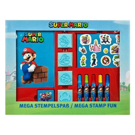Under cover super mario mega stempelsæt
