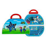 Umærket sans marque super mario farve etui, 51 stk.