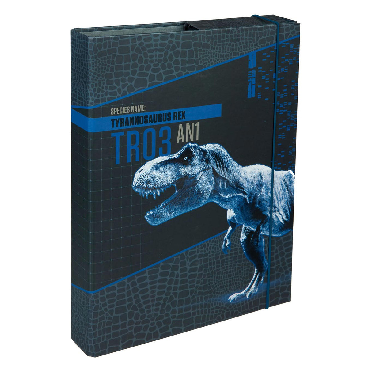 Undercover Jurassic World A4 seddelmappe med elastik